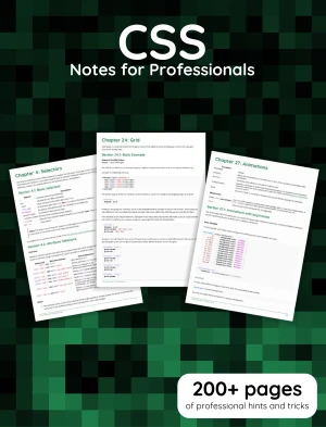 CSS Notes for Professionals