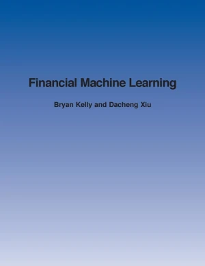 Financial Machine Learning
