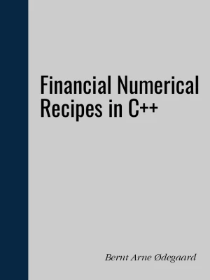 Financial Numerical Recipes in C++