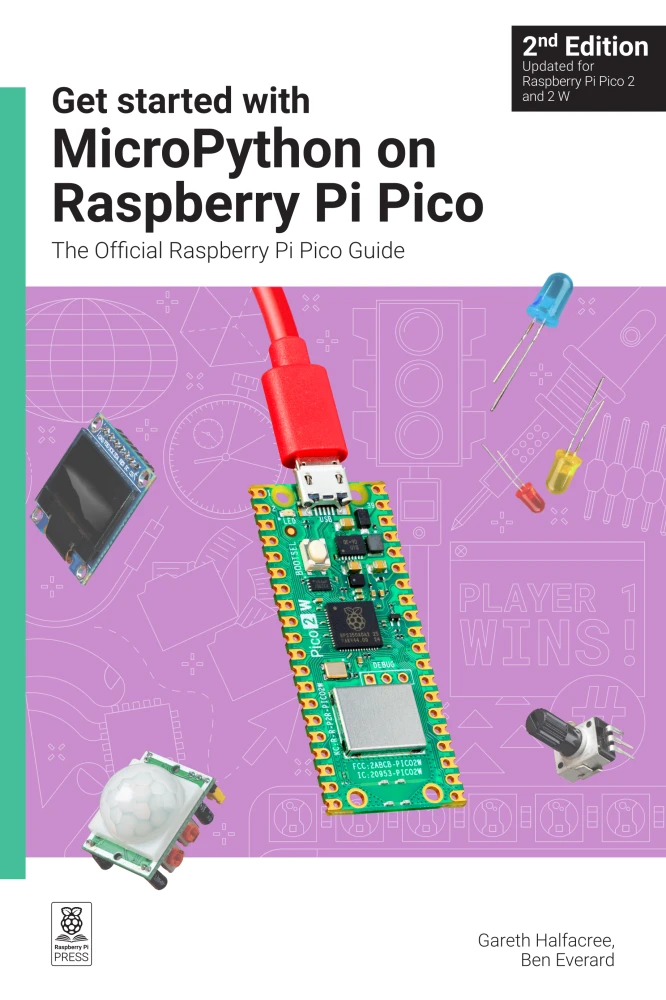 Get started with MicroPython on Raspberry Pi Pico, 2nd Edition