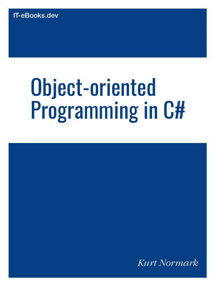 Object-oriented Programming in C#