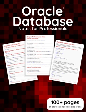 Oracle Database Notes for Professionals