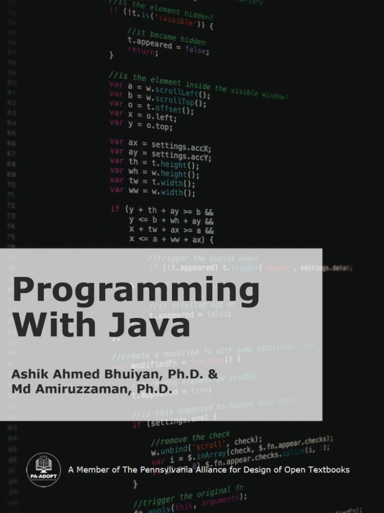 Programming with Java, 2nd Edition
