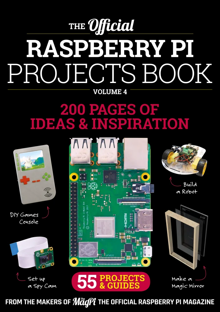 Raspberry Pi Projects Book 4