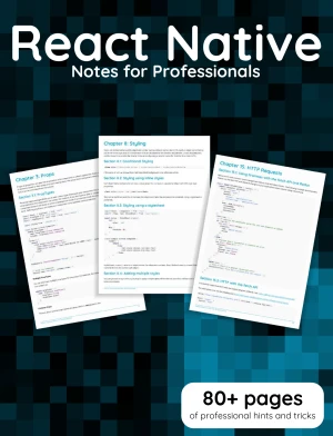 React Native Notes for Professionals