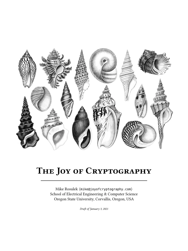 The Joy of Cryptography